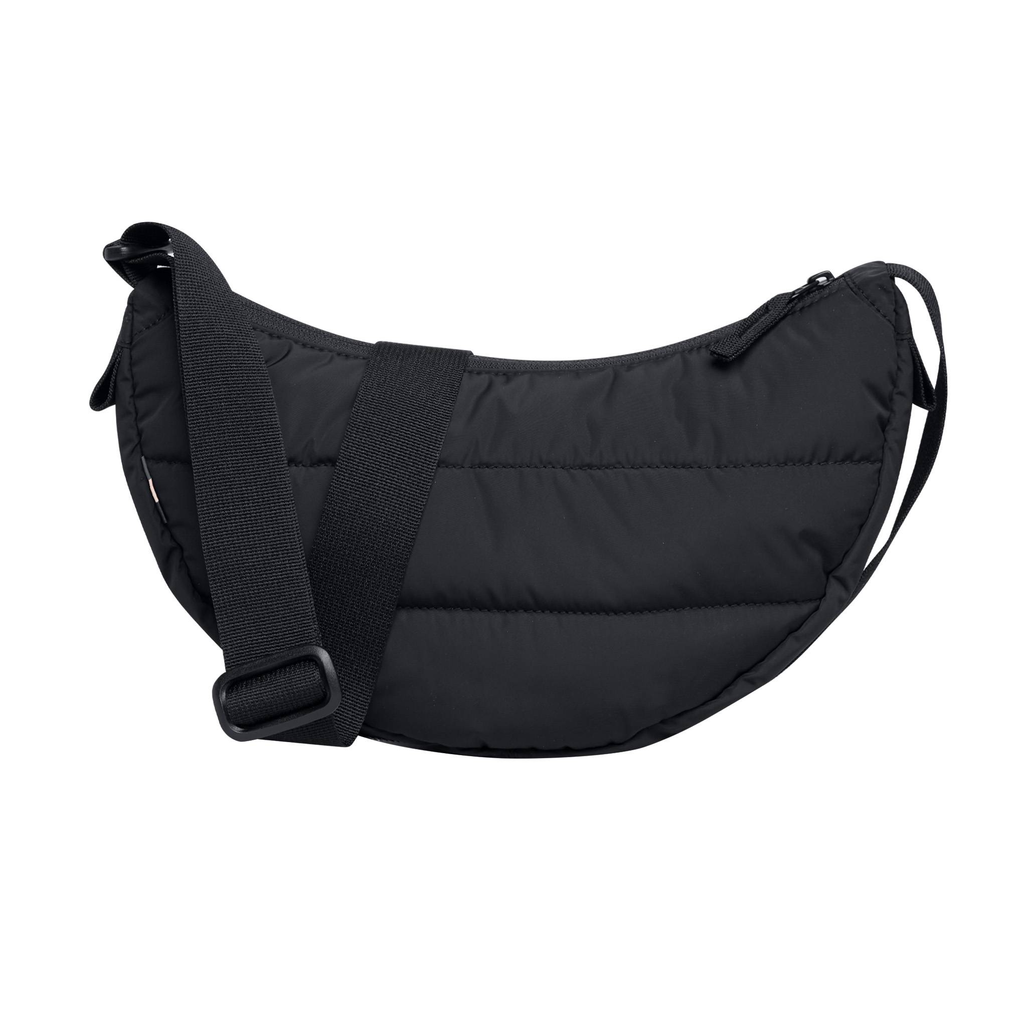 Got Bag - PUFFER MOON BAG SMALL - Black (Monochrome) Got Bag - PUFFER MOON BAG SMALL - Black (Monochrome)