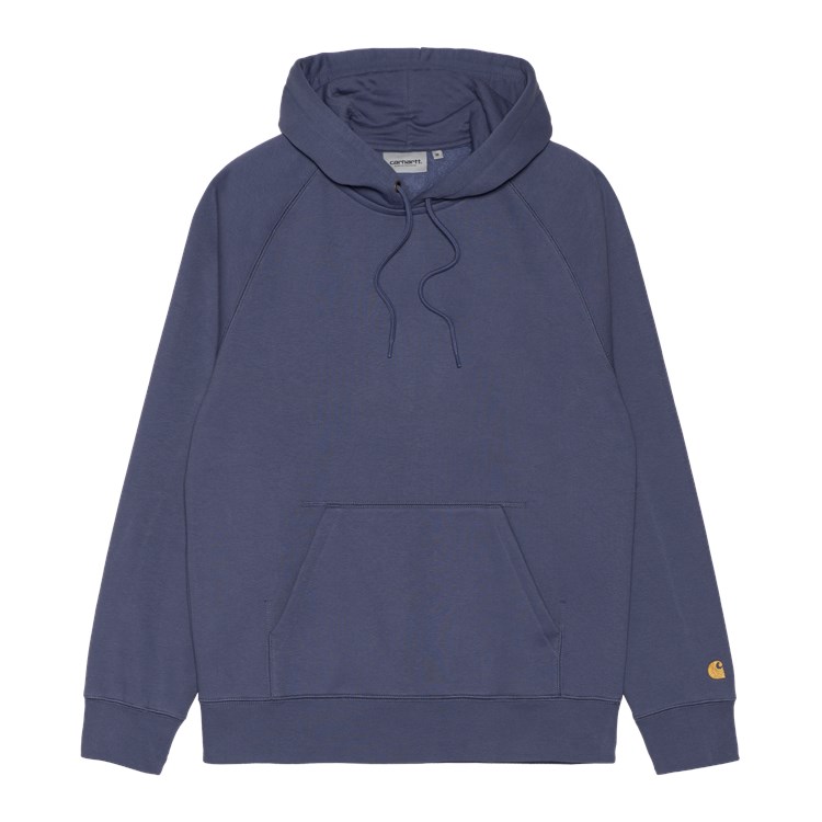 Carhartt WIP - HOODED CHASE SWEAT - Cold Viola/Gold