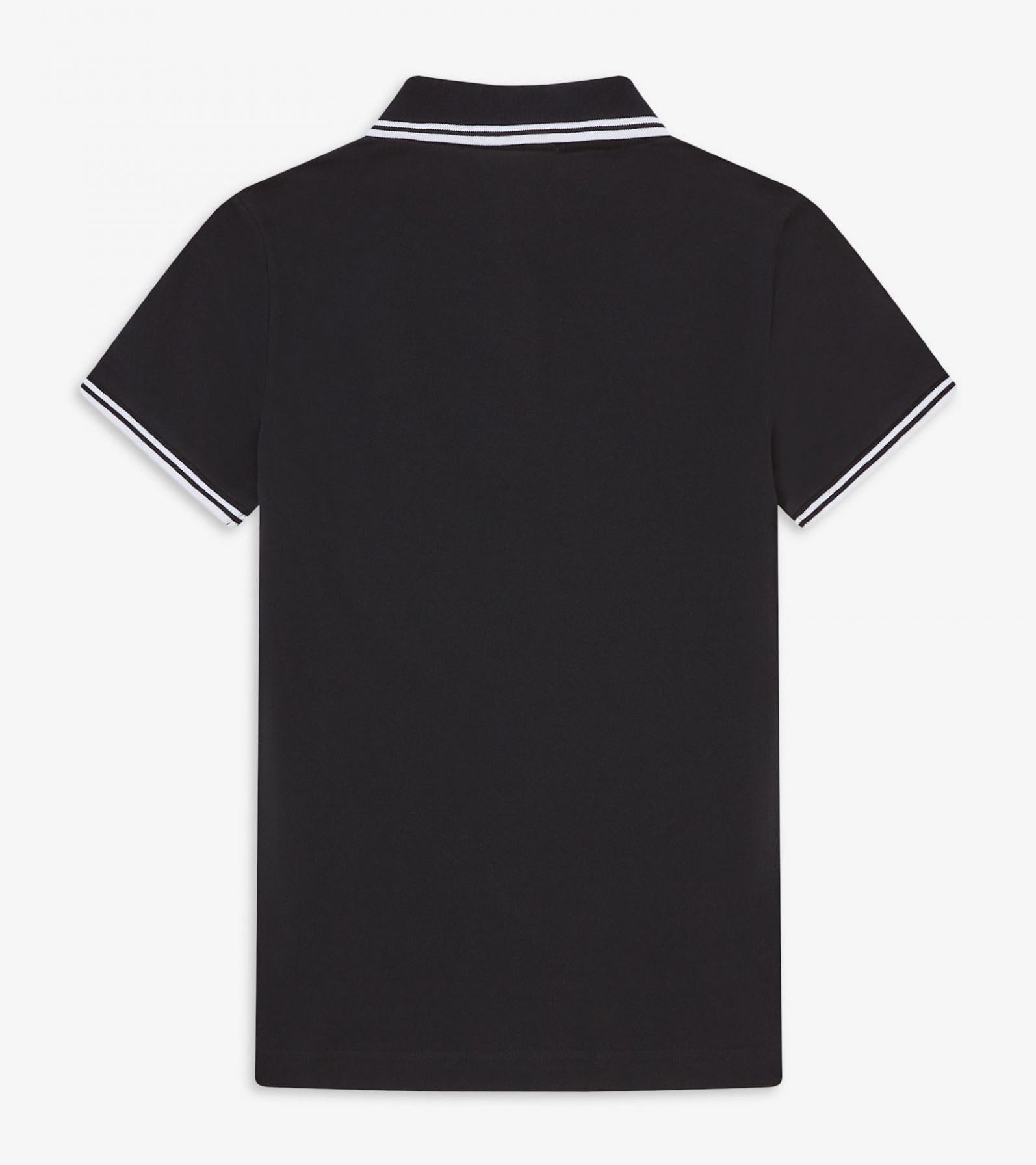 Fred Perry - W' TWIN TIPPED POLO SHIRT - Black