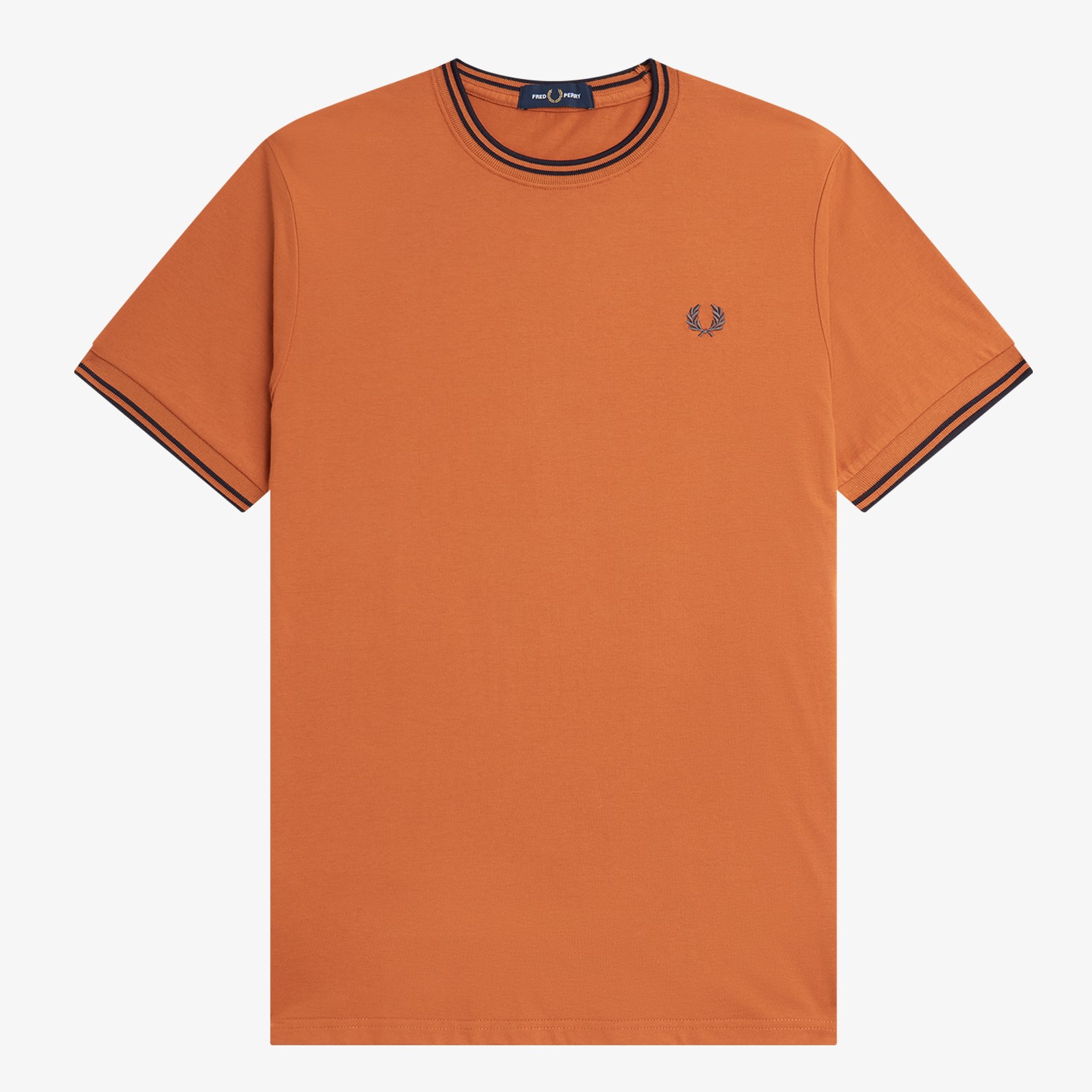 Fred Perry - TWIN TIPPED T-SHIRT - Nut Flake