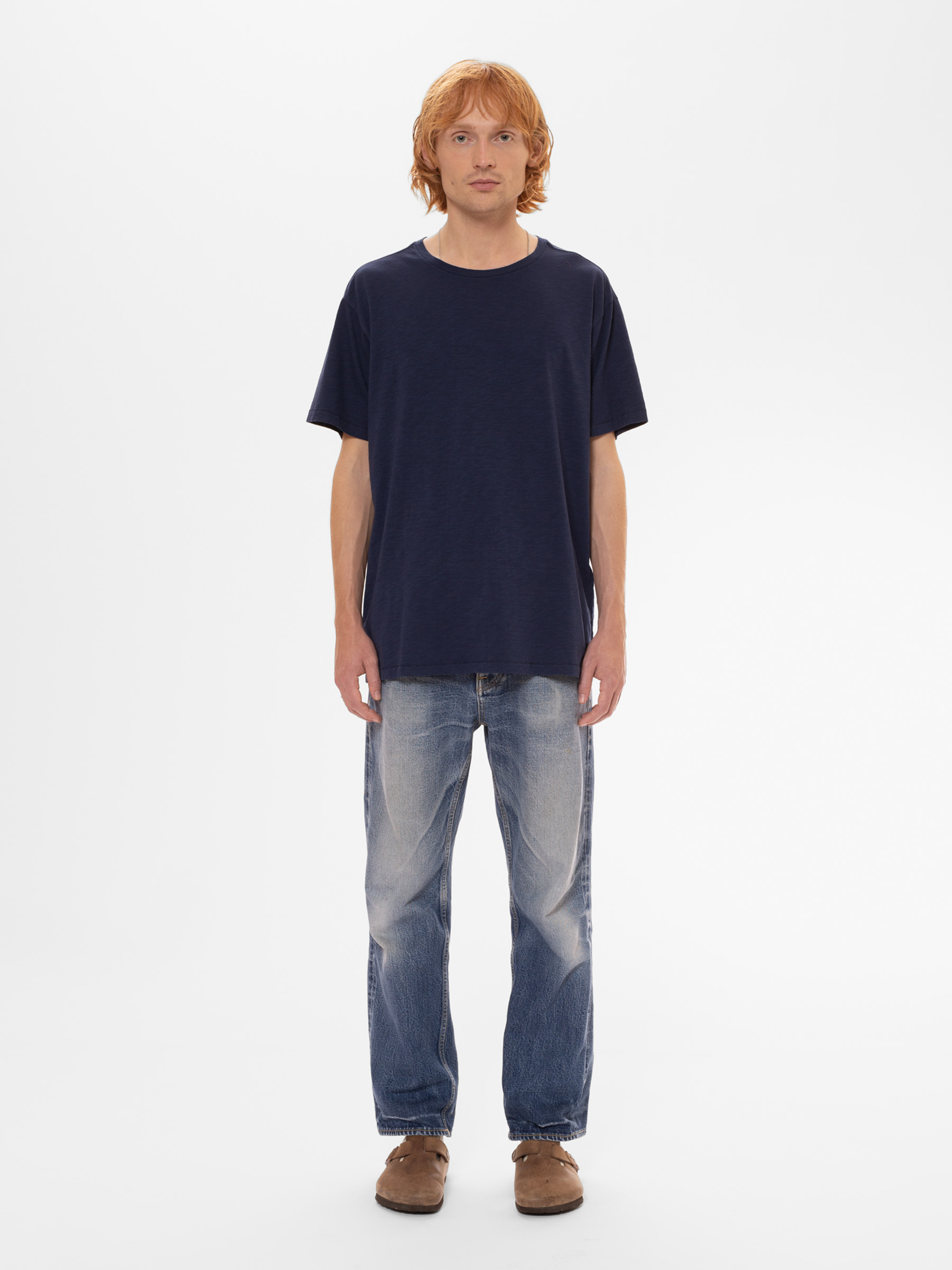 Nudie Jeans - ROFFE T-SHIRT - French Blue
