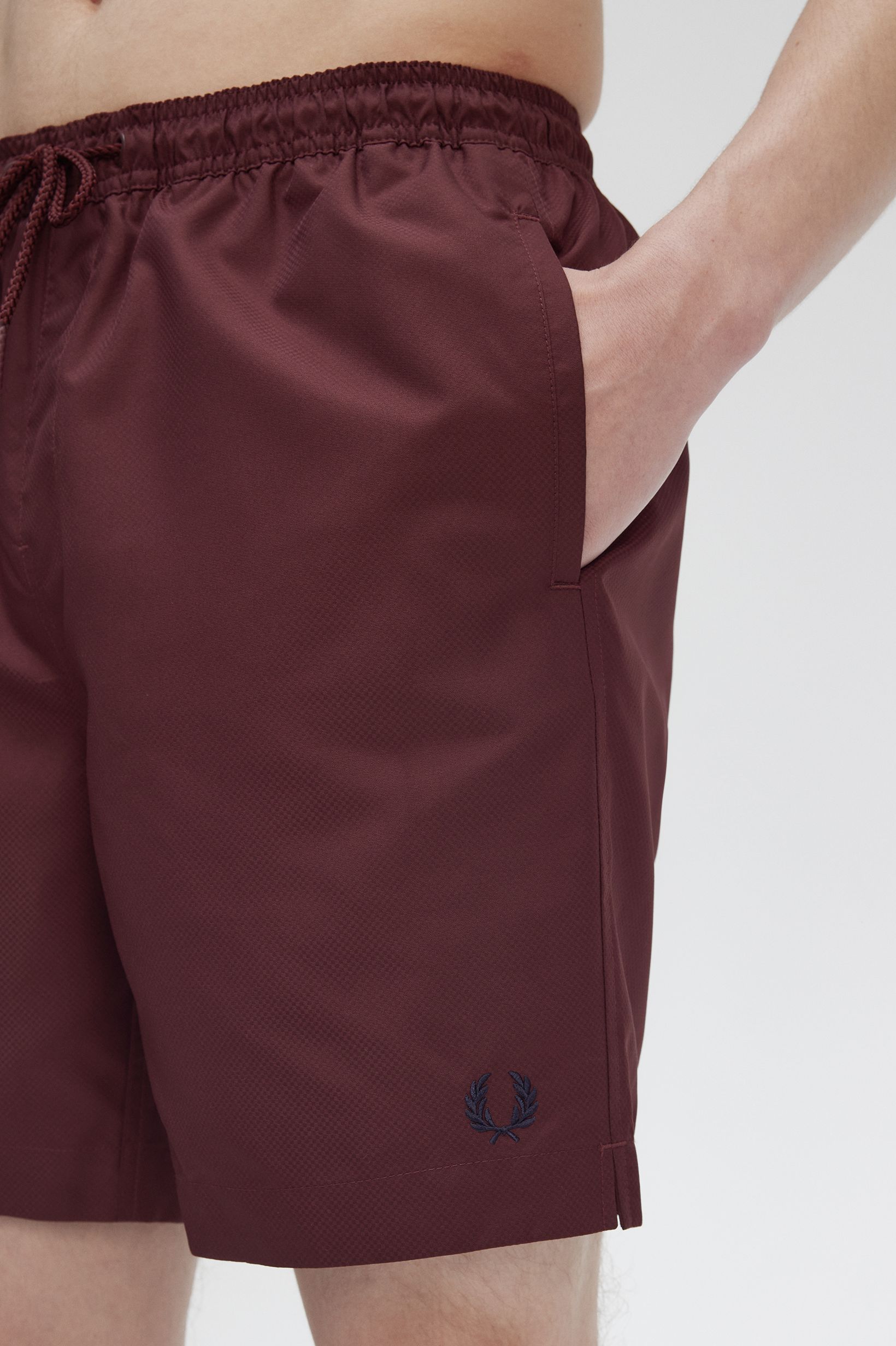 Fred Perry - CLASSIC SWIMSHORT - Oxblood