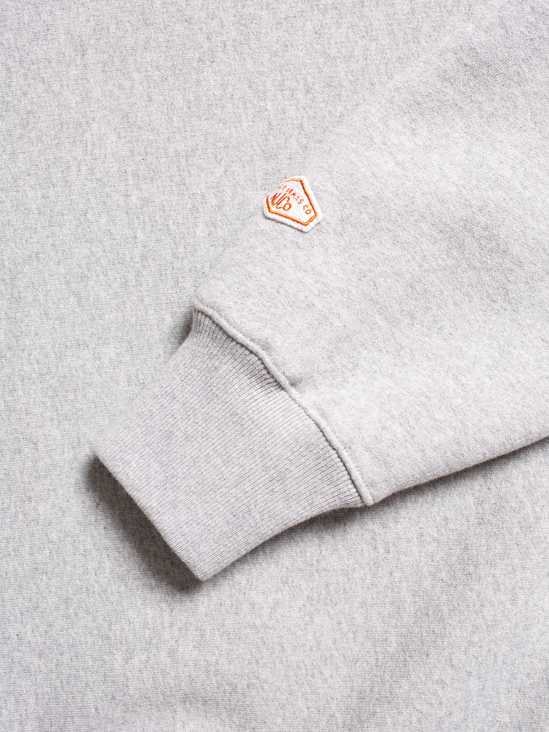 Nudie Jeans - HASSE SWEATER CREW NECK - Grey Melange