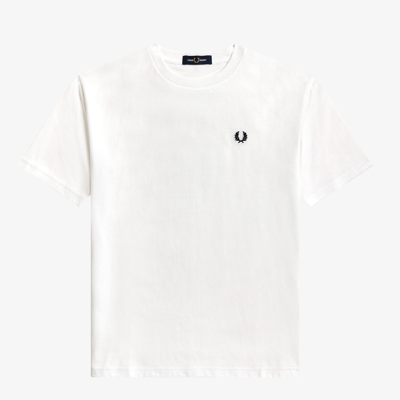 Fred Perry - CREW NECK T-SHIRT (WOMEN) - White