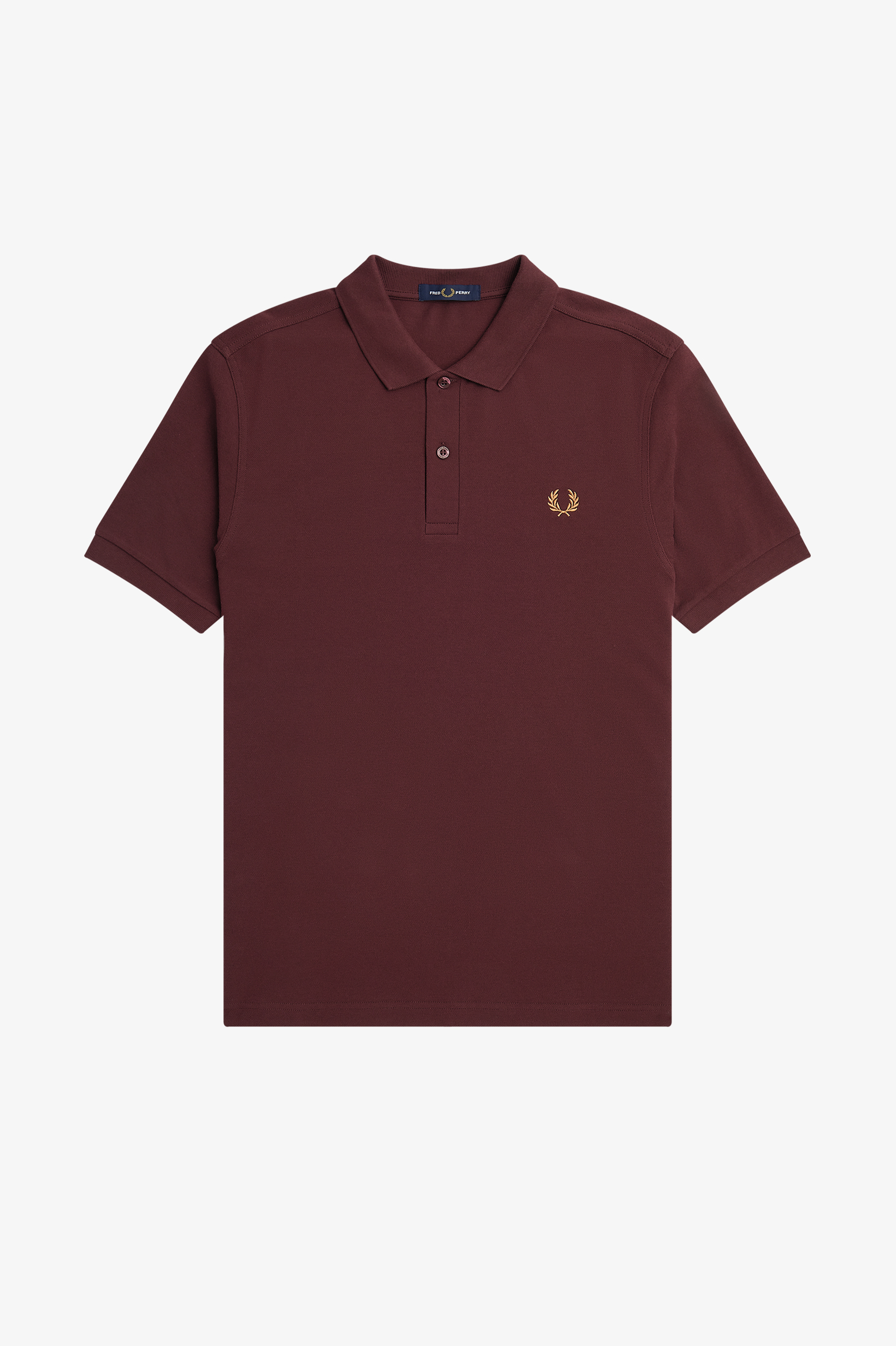 Fred Perry - PLAIN POLO SHIRT - Oxblood